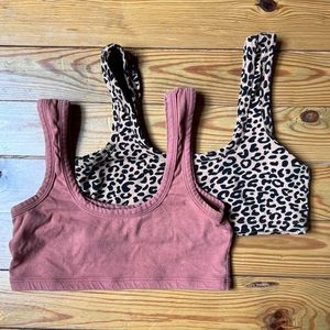 Set of 2 Arq Wide Strap Bras